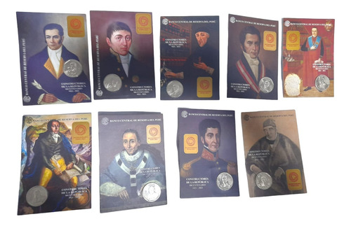 Colección Constructores De La República Todos Los Blisters