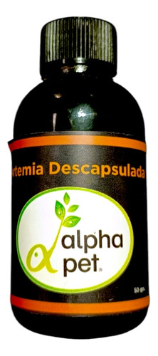 Alpha Pet Artemia Desencapsulada Comida Cria Peces 50g