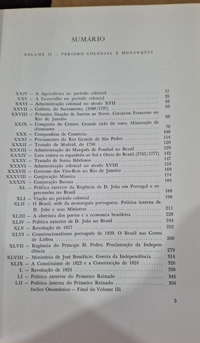 História Do Brasil - Do Período Colonial À República - Helio Vianna - 3 Volumes - 1971 (Usado)