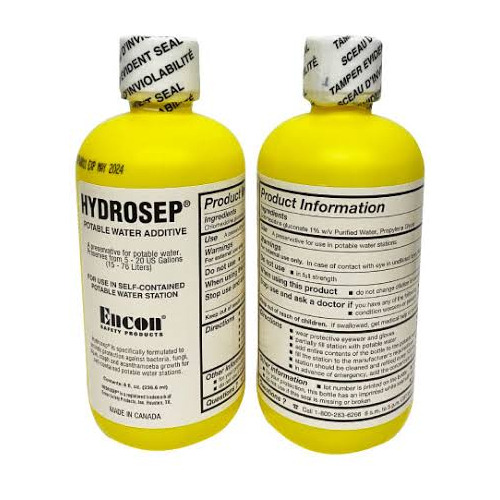 Hydrosep Bactericida Para Agua De Lava Ojos Caja C/4 Botella