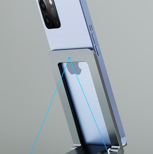 Soporte De Teléfono Plegable Portátil For El Lado La Cama