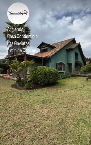 Arriendo /condominio Las Gaviotas 5 Min Rotonda Concón