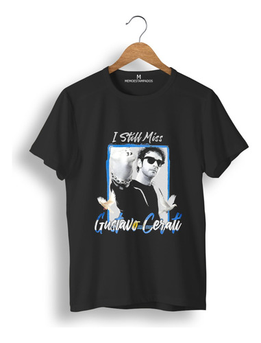 Remera: Gustavo Cerati I Still Miss Memoestampados