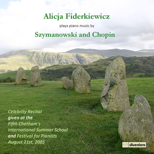 Cd De Recita De Celebridades De Szymanowski//chopin Alicja F