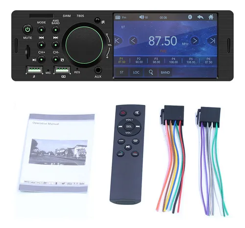comprar Bluetooth Multimedia Autoradio Fm Mp5 Mp3 Music Player