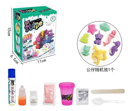 Juego Slime Monster  Lab Set Para Preparar Slime