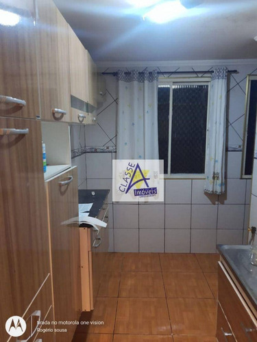 Imagem 13 de 14 de Apartamento Com 2 Dormitórios À Venda, 44 M² Por R$ 170.000,00 - Jardim Paranavaí - Mauá/sp - Ap0753