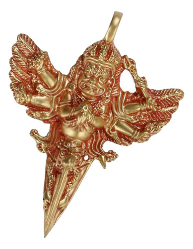 Colgantes De Collar De Budismo Vajrapani Metal Accesorios