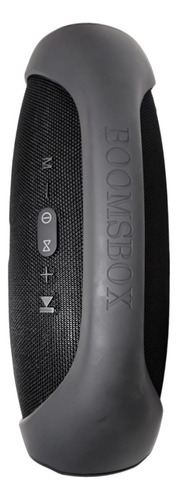 Caixa De Som Booms Box C6 Bluetooth Sem Fio Preto 10w Preto