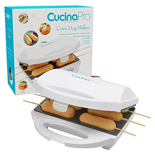 Hot Dog On Stick Maker - Perfect Corn Dogs, Cheese Stic...
