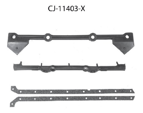 Juntas Carter Tf Victor Dodge D200 Pickup 6l 3.7 1968-1974