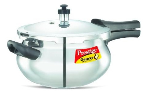 Cocina Manual Prestige Deluxe De Acero Inoxidable, 4,5 Litro