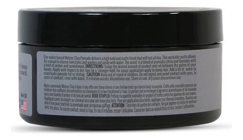 Pomada De Argila Don Juan Meteor Matte 120 Ml, Pacote Com 3