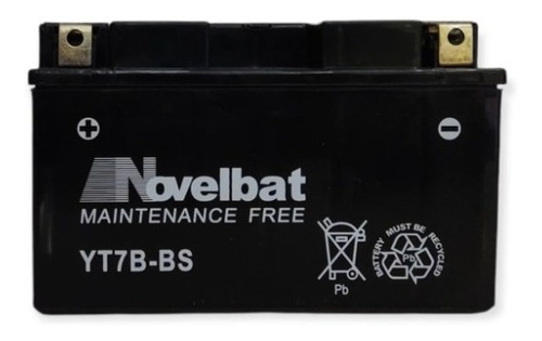 Batería Novelbat Gel Yt7b Bws 125 Fi Akt Xm 180 Yw125
