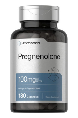 Pregnenolone 100mg Apoyo Hormonal Y Bienestar 180 Americano Sabor Sin Sabor