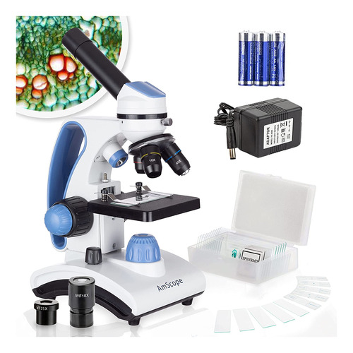 Amscope Microscopio Para El Mejor Estudiante De 2016, 40x-10