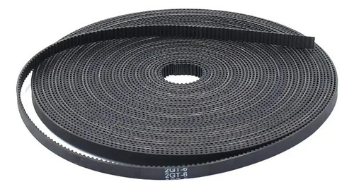 1m Banda Dentada Gt2 6 Mm Ancha Alma De Fibra De Vidrio