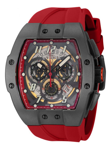 Reloj Invicta 44411 Rojo Hombres