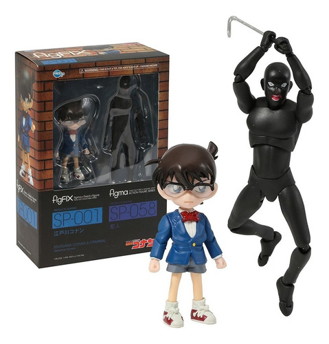 Figura De Acción De Detective Conan Figfix Sp-001 Y 058 Mode