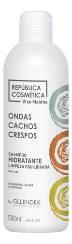 Gllendex Vixe Mainha Shampoo + Gelatina Modeladora Rulos 6c