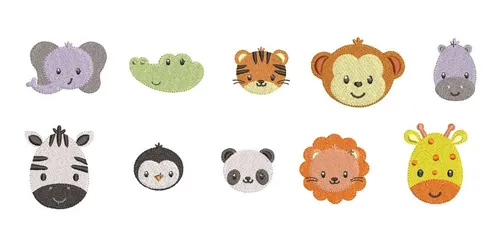 comprar Matrices Para Maquinas Bordadoras Caras Animalitos Chicos