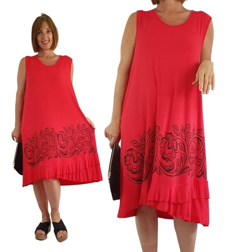 Vestido En Modal Sin Mangas Estambul | Envío gratis Vestido En Modal Sin Mangas Estambul | Envío gratis