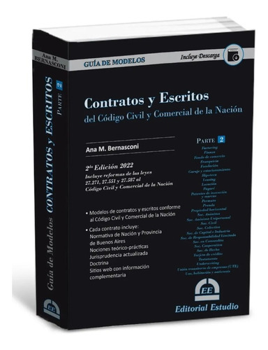 Guía De Modelos De Contratos Y Escritos Parte 2 Con Cd