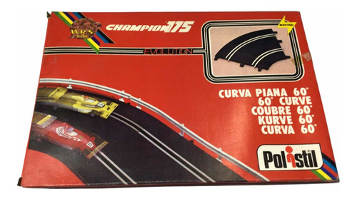 Curva Plana Polistil 60 Grados Champion 1 75 La Plata