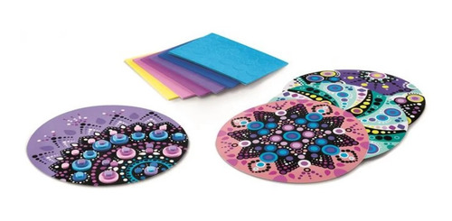 Set Maped Creativ Decora Mandalas Velvet Mosaicos 3d Textura