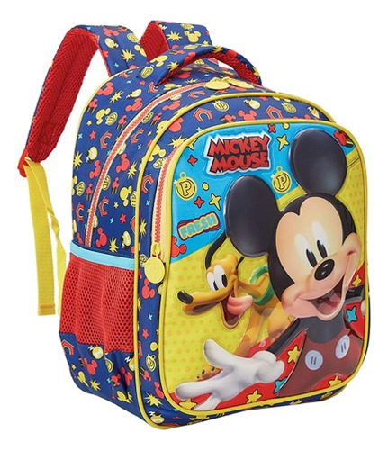 Mochila De Costas Média Mickey Mouse Infantil Xeryus - 13273