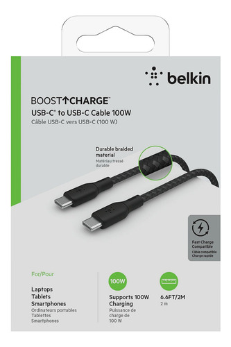 Cable Trenzado Usb-c A Usb-c 2mts Belkin Circuit Shop 