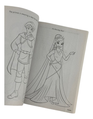 Libro Para Colorear Princesas Disney 400 Páginas