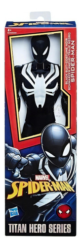 Figura Spiderman Titan Power Black  Ref E2344