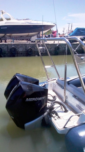 Imagem 15 de 15 de Bote Flexboat Sr 760 2 X Mercury Verado 300 Hp - Joystick