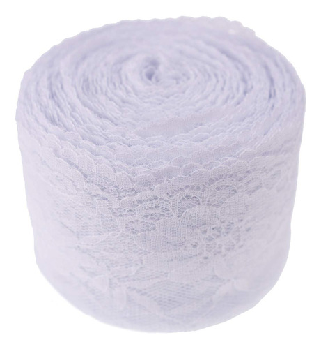 Atribbons Rollo Encaje Patron Floral De25 Yarda 2-1 2  Ancho