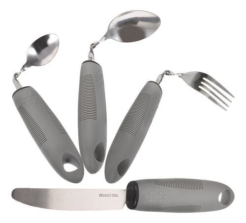 X Talheres De Viagem Parkinson's Spoon Fork Utensílio Para