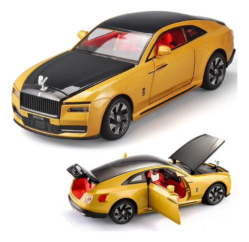 Coche De Metal En Miniatura Rolls Royce Spectre Pure Electri