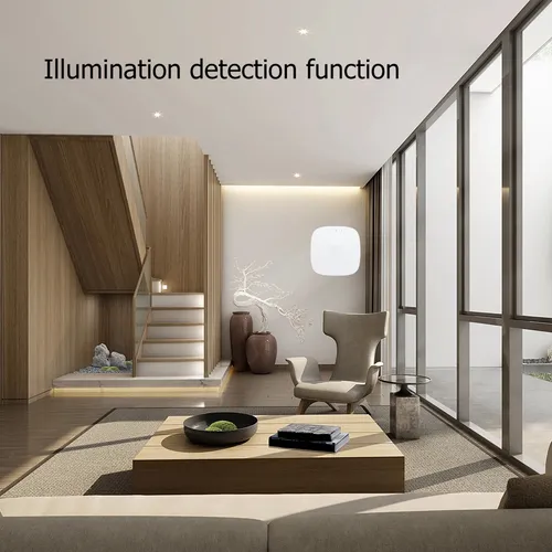 Sensor De Presencia Humana Tuya Zigbee Mmwave Con Micrófono