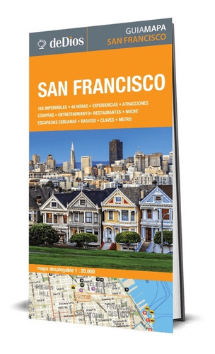 Guía Mapa De San Francisco. De Dios Guías De Viaje.