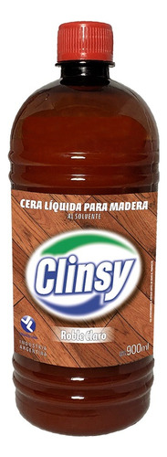 Cera Líquida Para Madera Roble Claro Clinsy 900 Ml.