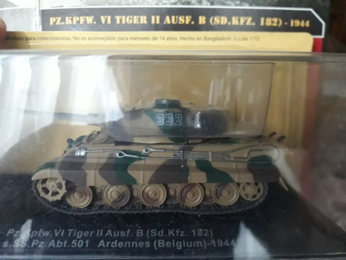 Coleccion Tanques De La Segunda Guerra Pz Kpfw Vi Tiger Ii A