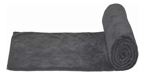 Mylsmple Microfiber Luxury Grey Toalla De Baño Extra Large B