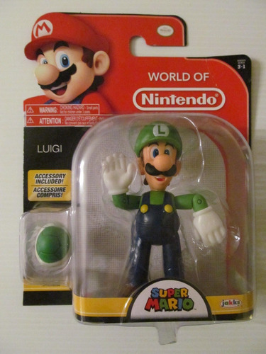 World Nintendo 4 Inch Luigi Koopa Shell