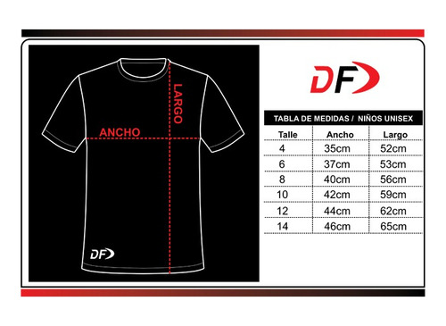 Imagen 2 de 2 de Remera Nena Niña Nenas Padel Tenis Deportiva Musculosa Df