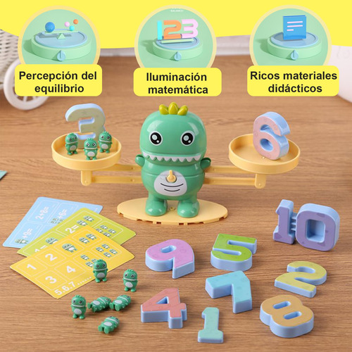 Juego De Equilibrio Montessori 3 Años, Material Didáctico