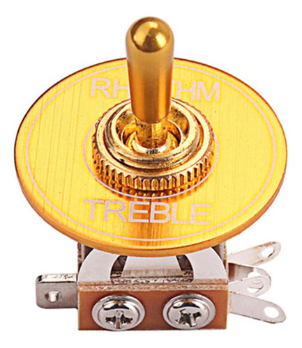 // Selector De Pastillas De Guitarra Eléctrica Dorado