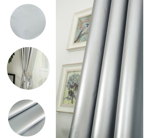 Cortinas Gruesas Totalmente Opacas Para Dormitorio, Protecto