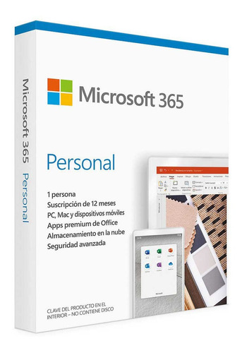 Microsoft Personal 365 Office Word Excel Outlook Power P Cts