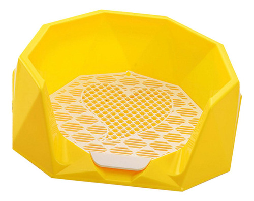 Almohadilla Para Ir Al Baño Para Perros, Soporte Amarillo