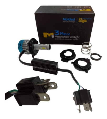 Imagen 1 de 1 de Bombillo Luz Led H4 Moto Mmb